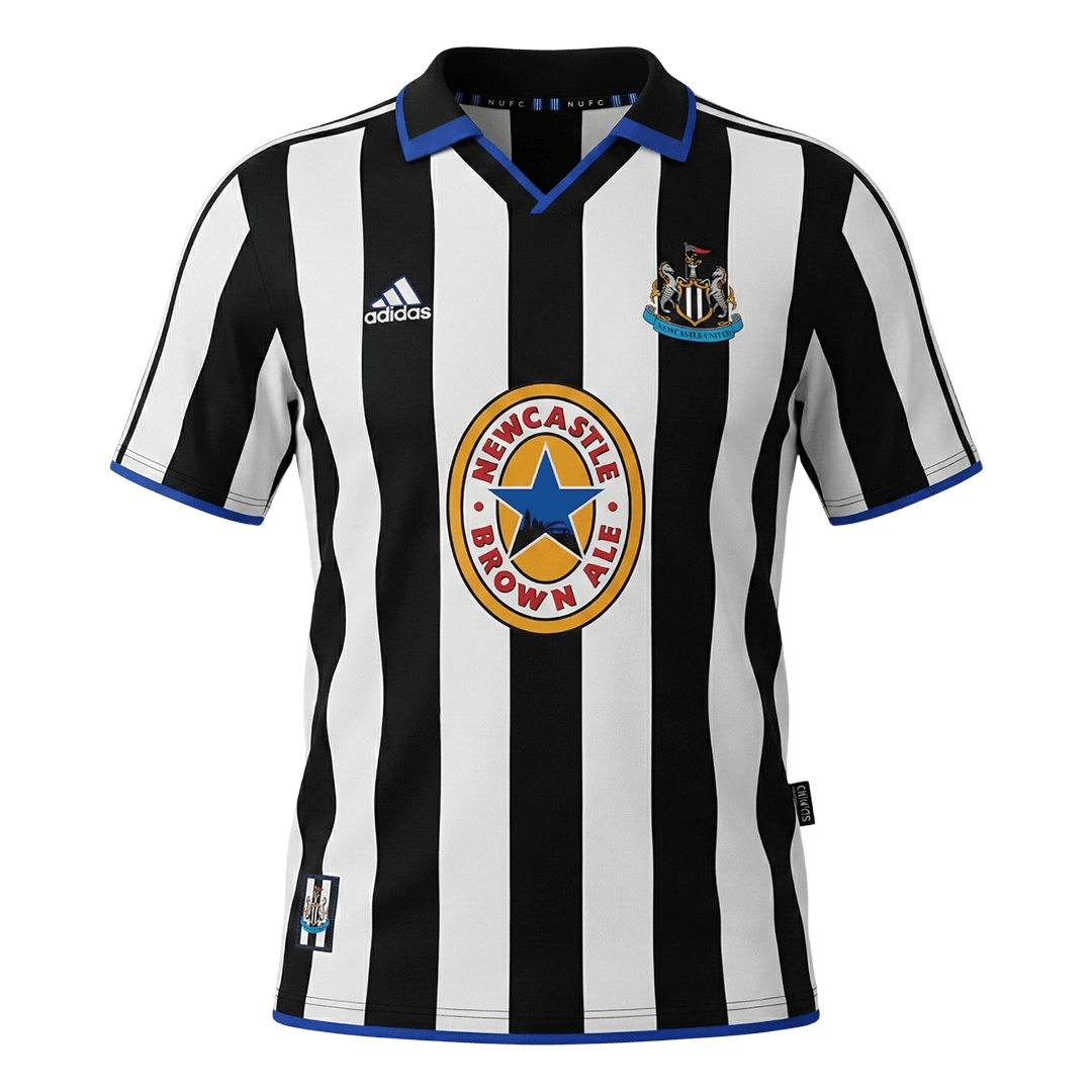 Retro 1999/00 Newcastle United Home Soccer Jersey - Image 2
