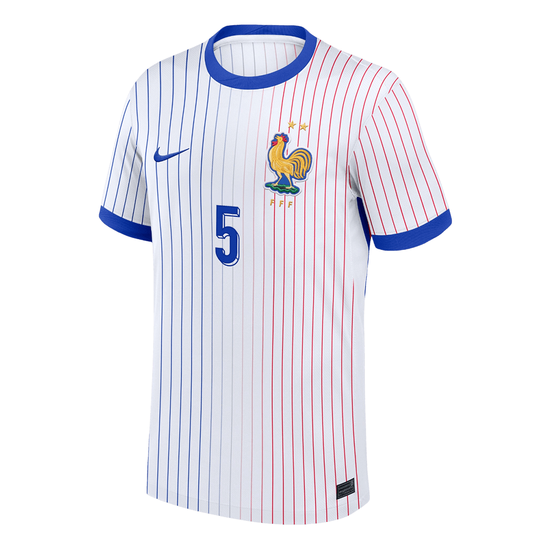 KOUNDE #5 France Away Soccer Jersey 2024 - Image 2
