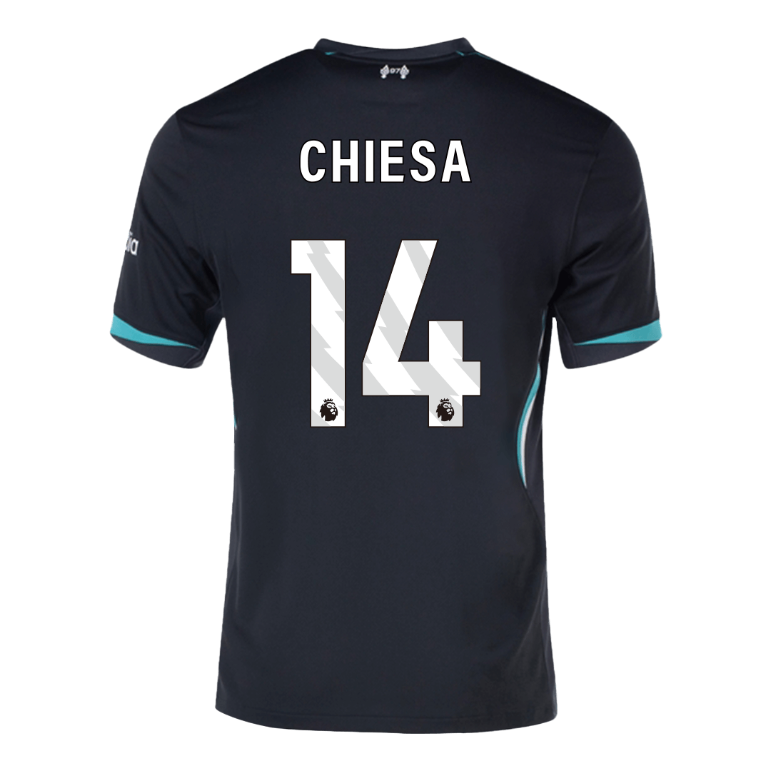 CHIESA #14 Liverpool Away Soccer Jersey 2024/25 - Image 3