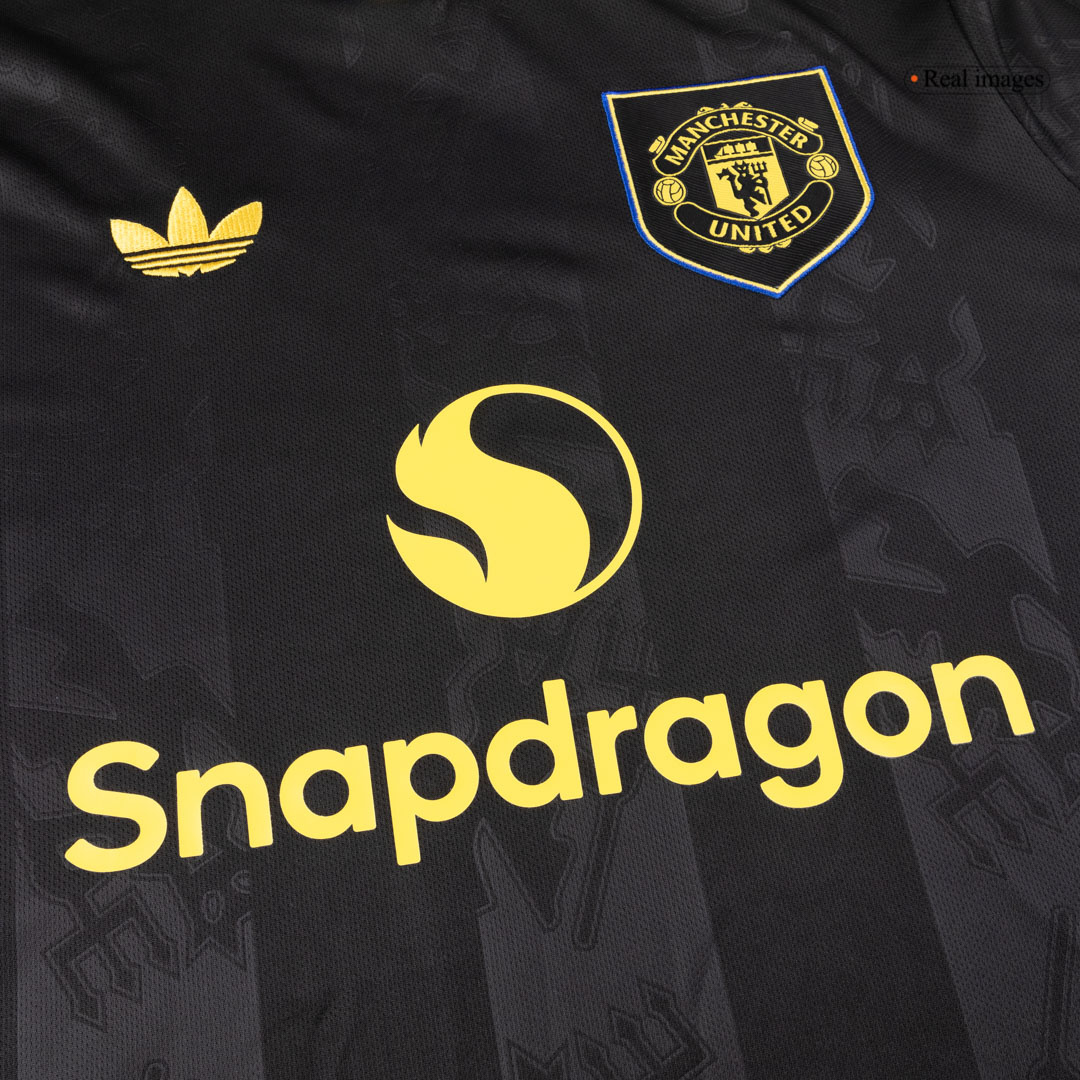 Manchester United Third Away Long Sleeve Soccer Jersey 2025/26 - Image 8