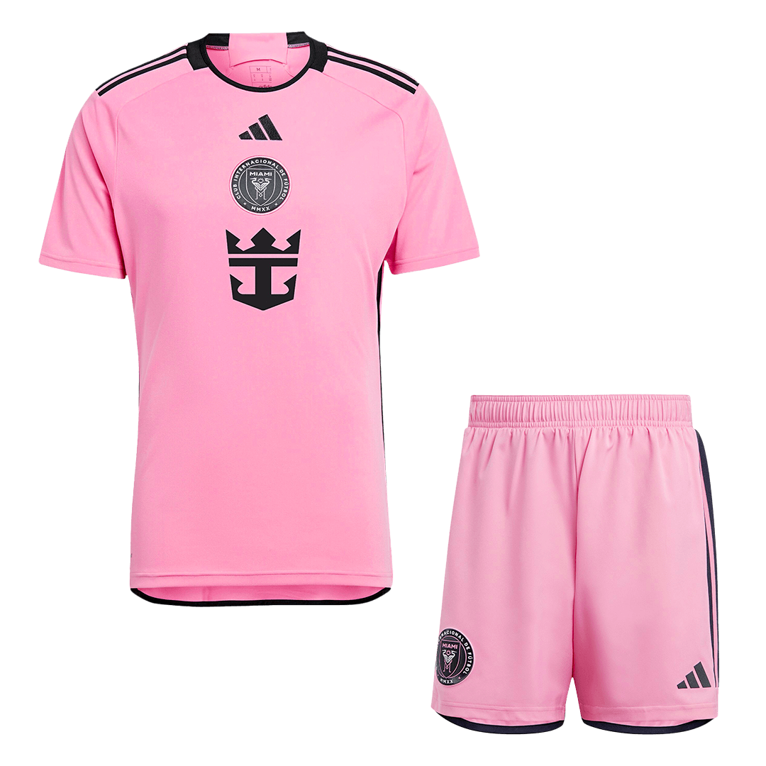 Inter Miami CF Home Soccer Jersey Kit(Jersey+Shorts) 2024/25