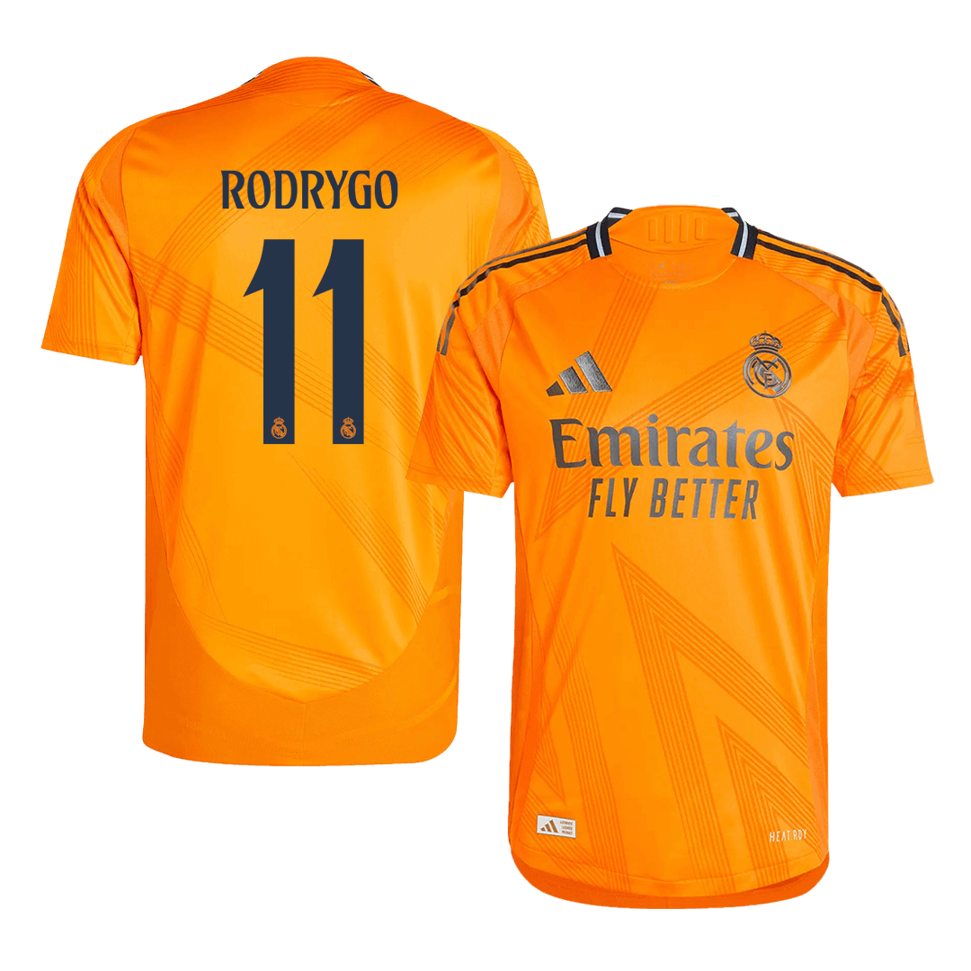 RODRYGO #11 Real Madrid Away Soccer Jersey 2024/25 Player Version