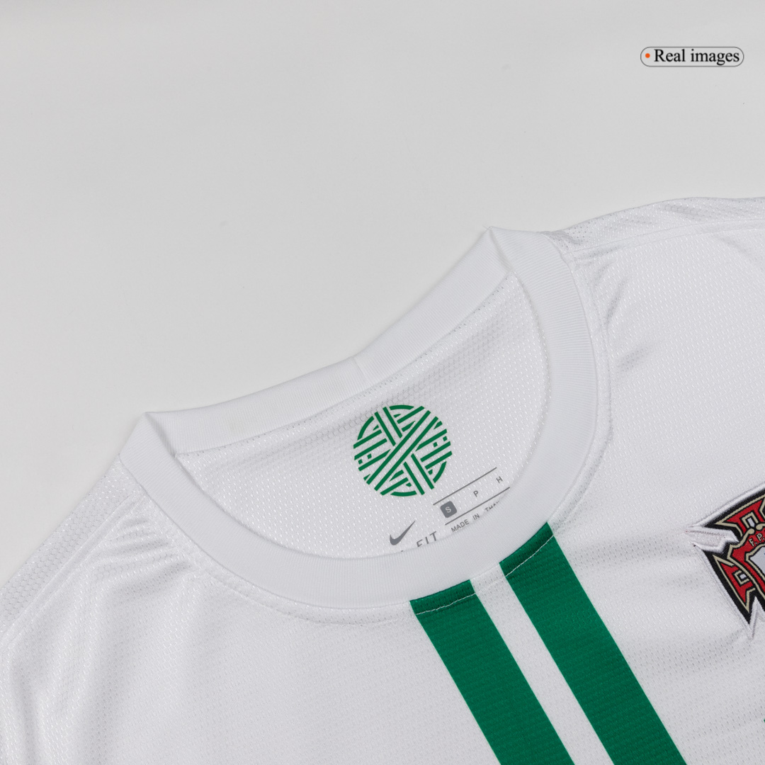 Retro 2012 Portugal Away Long Sleeve Soccer Jersey - Image 5