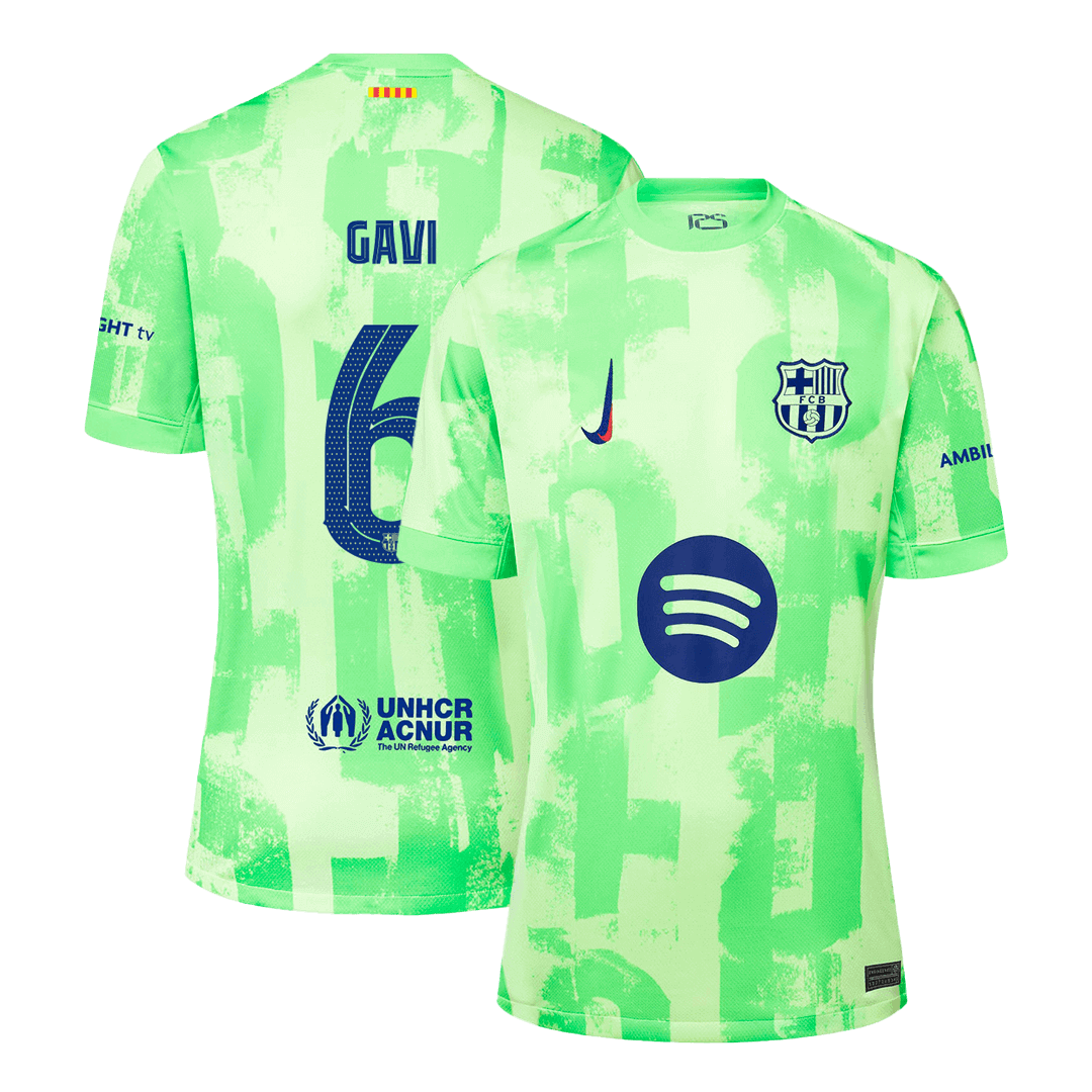 GAVI #6 Barcelona Third Away Soccer Jersey 2024/25