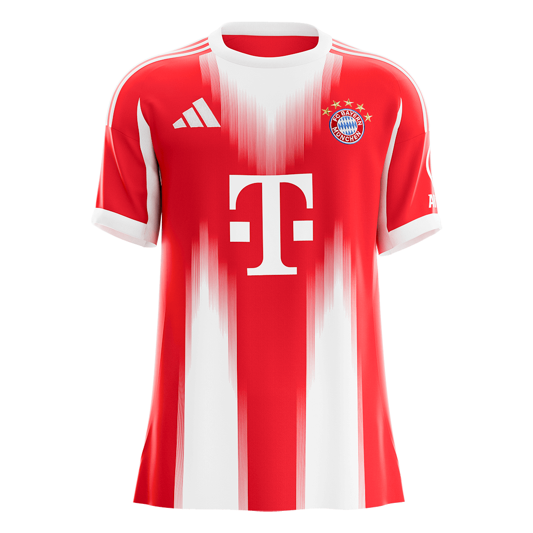 N.JACKSON #11 Bayern Munich Home Soccer Jersey 2025/26 - Image 3