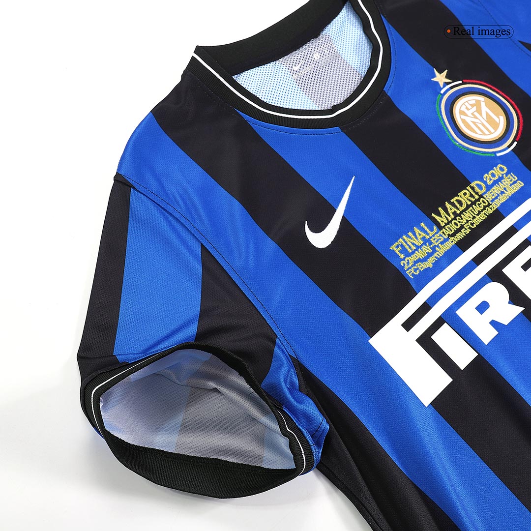 Retro 2009/10 Inter Milan Home Soccer Jersey - UCL Final - Image 5