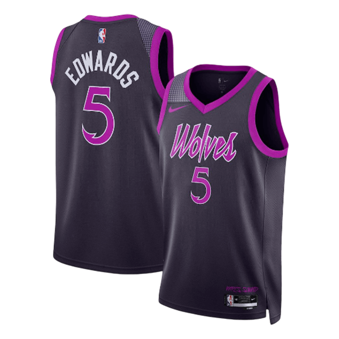 Minnesota Timberwolves EDWAROS #5 2026 Swingman NBA Jersey - City Edition