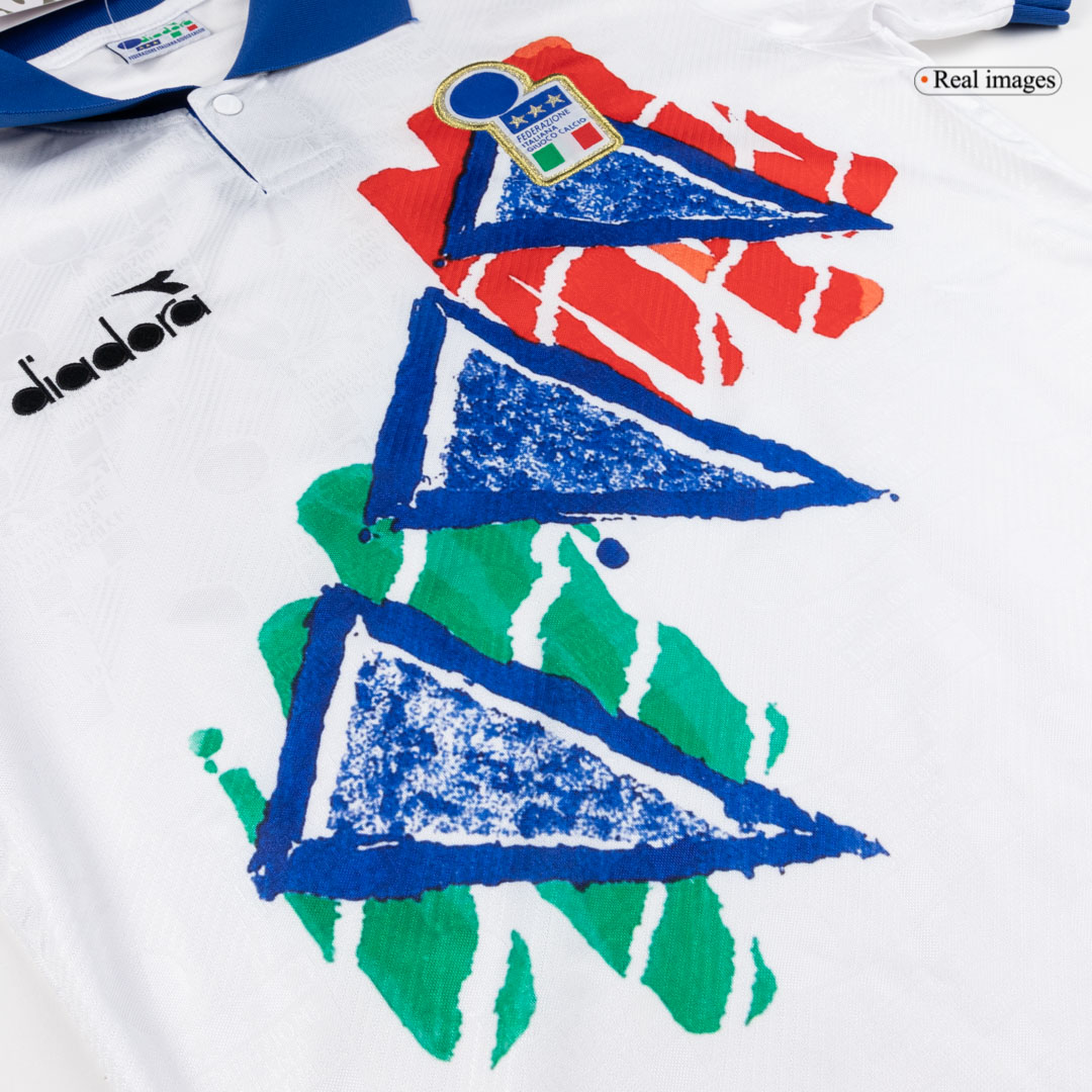 Retro 1994 Italy Pre-Match Soccer Jersey - Image 6