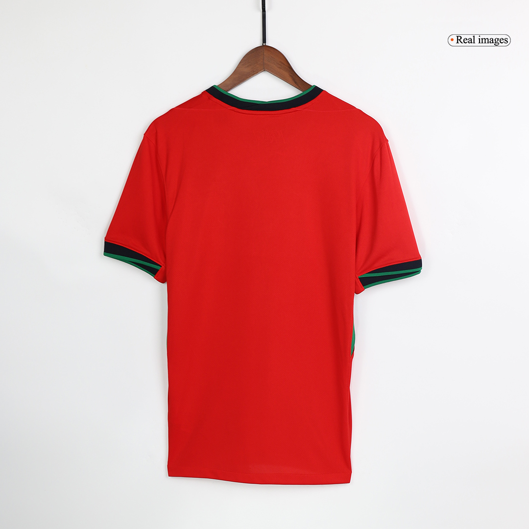 RONALDO #7 Portugal Home Soccer Jersey Kit(Jersey+Shorts) Euro 2024 - Image 4