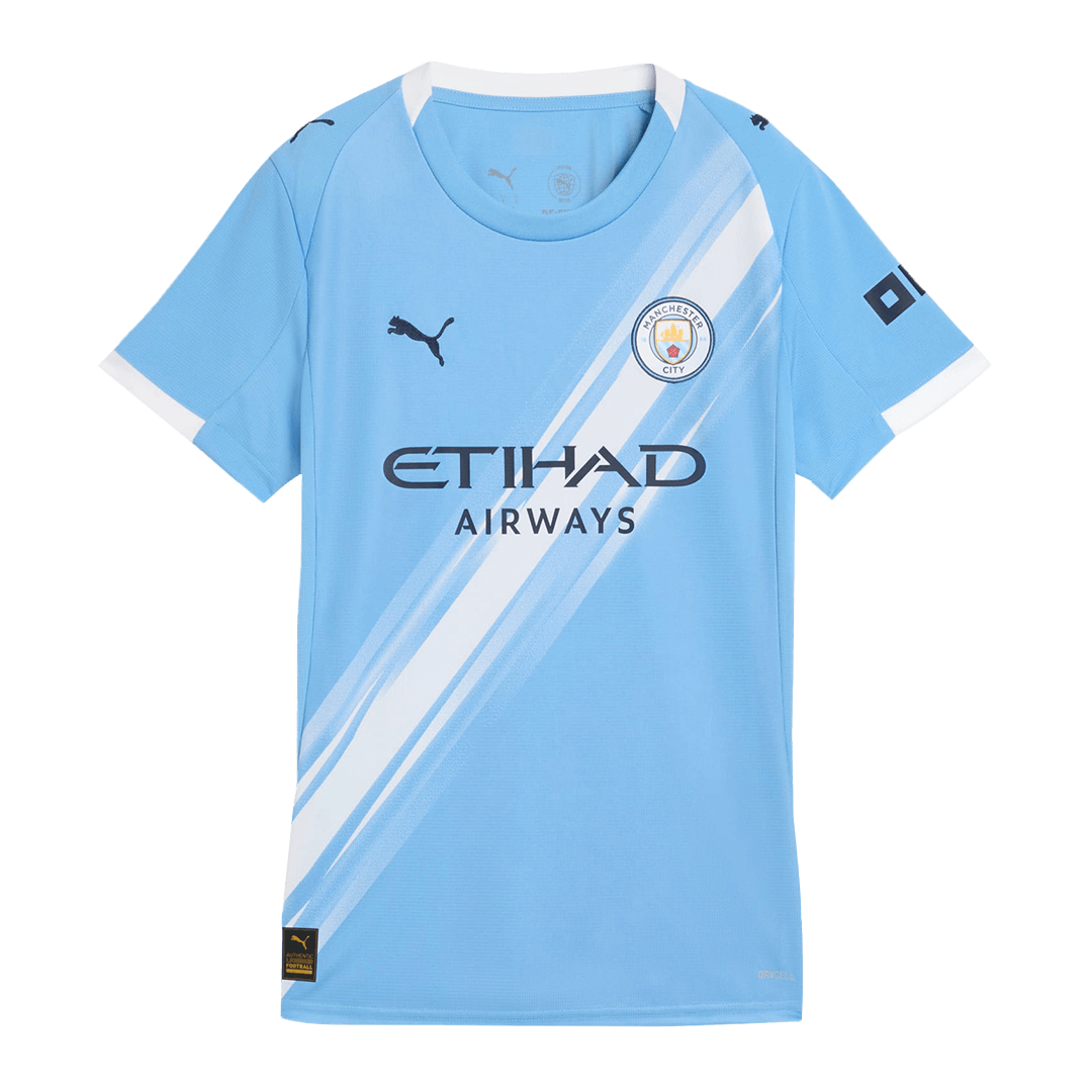 Women's Manchester City Home Soccer Jersey 2025/26 - Image 4