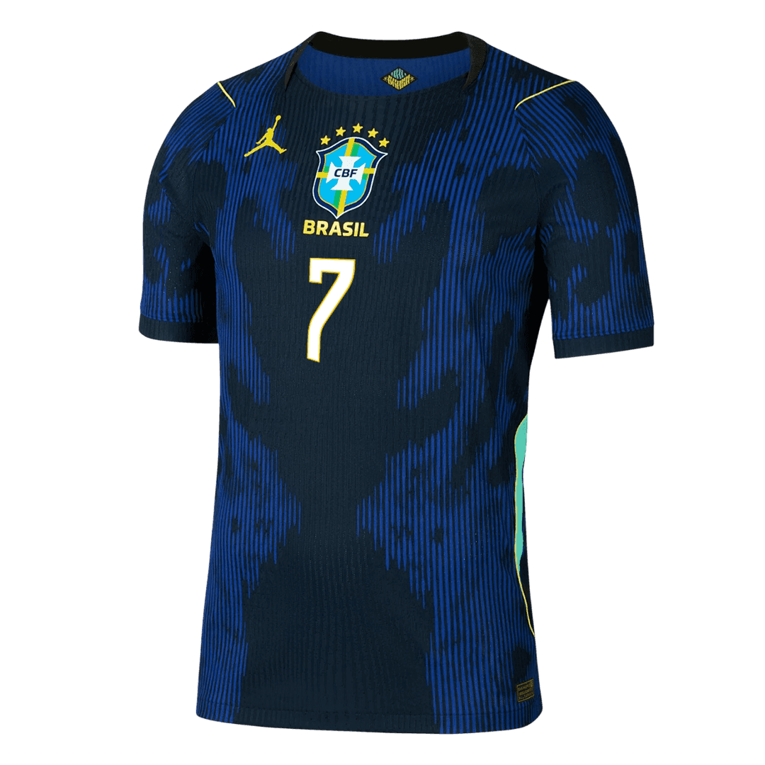 VINI JR. #7 Brazil Away Soccer Jersey 2026 Player Version - Image 2