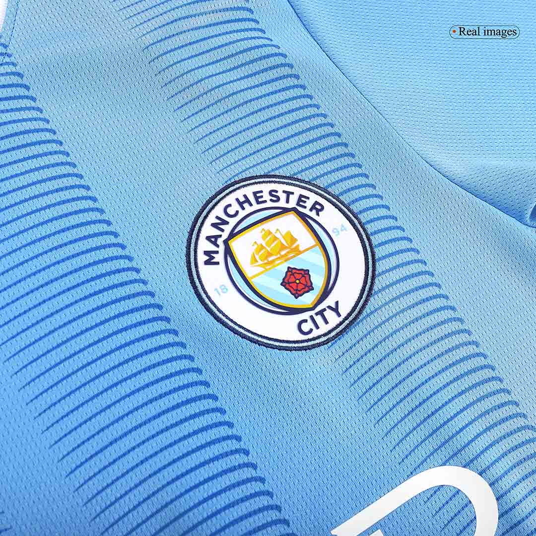 GREALISH #10 Manchester City Home Soccer Jersey 2023/24 - Image 9