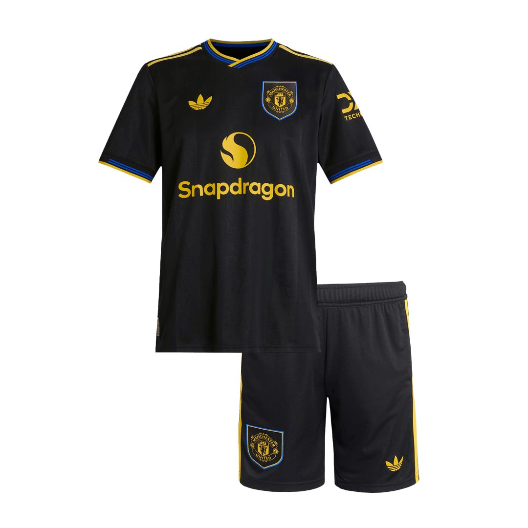 Kid's Manchester United Third Away Soccer Jersey 2025/26