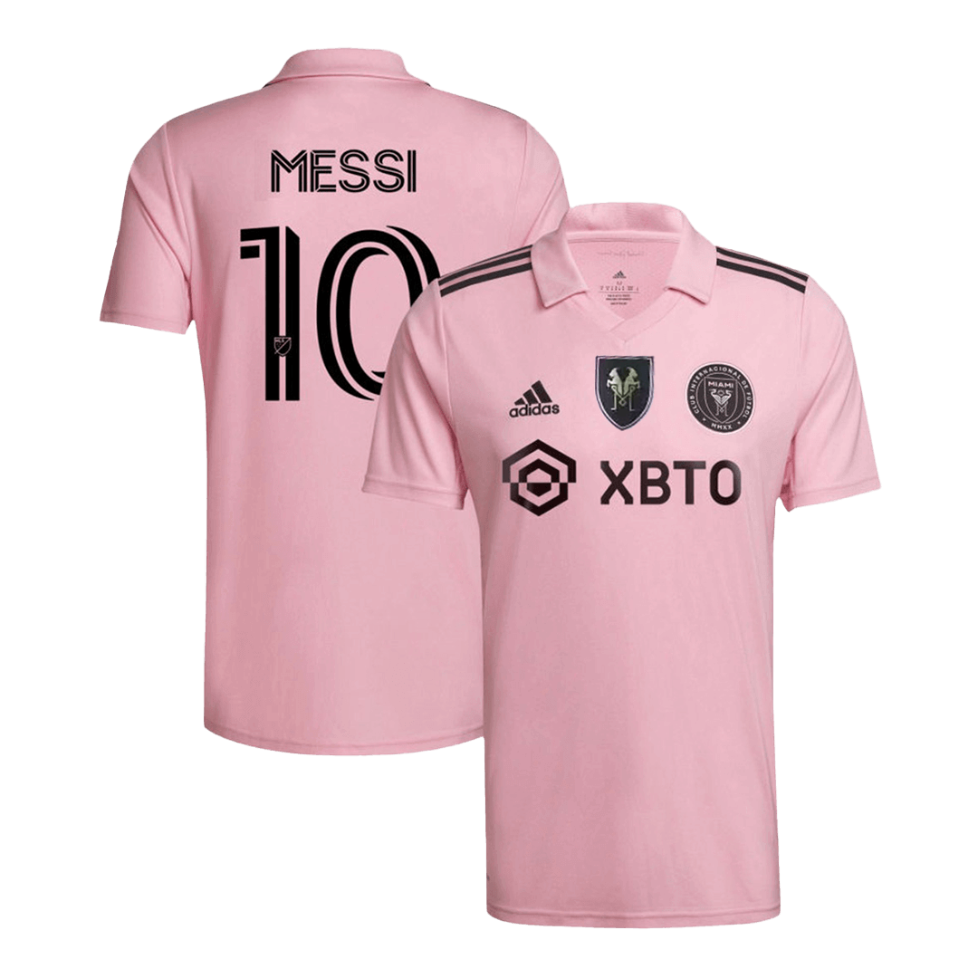 MESSI #10 Replica Inter Miami CF "Messi GOAT" Home Soccer Jersey 2023