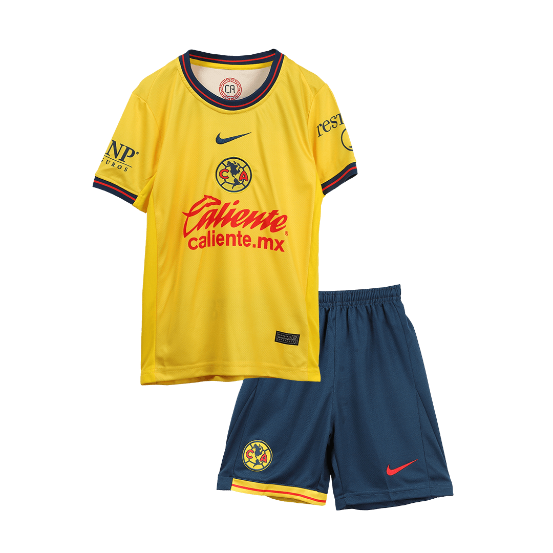 Kid's Club America Home Soccer Jersey Kit(Jersey+Shorts) 2024/25