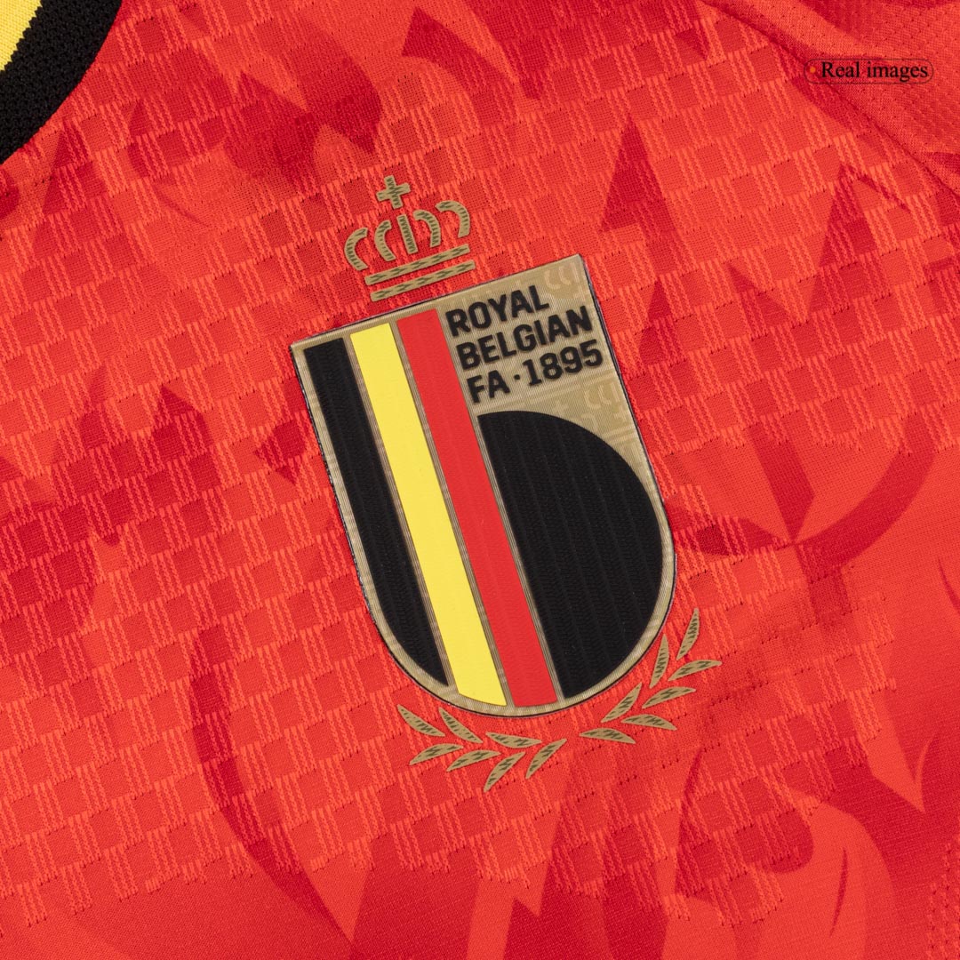 DE BRUYNE #7 Belgium Home Soccer Jersey 2026 Player Version - Image 6