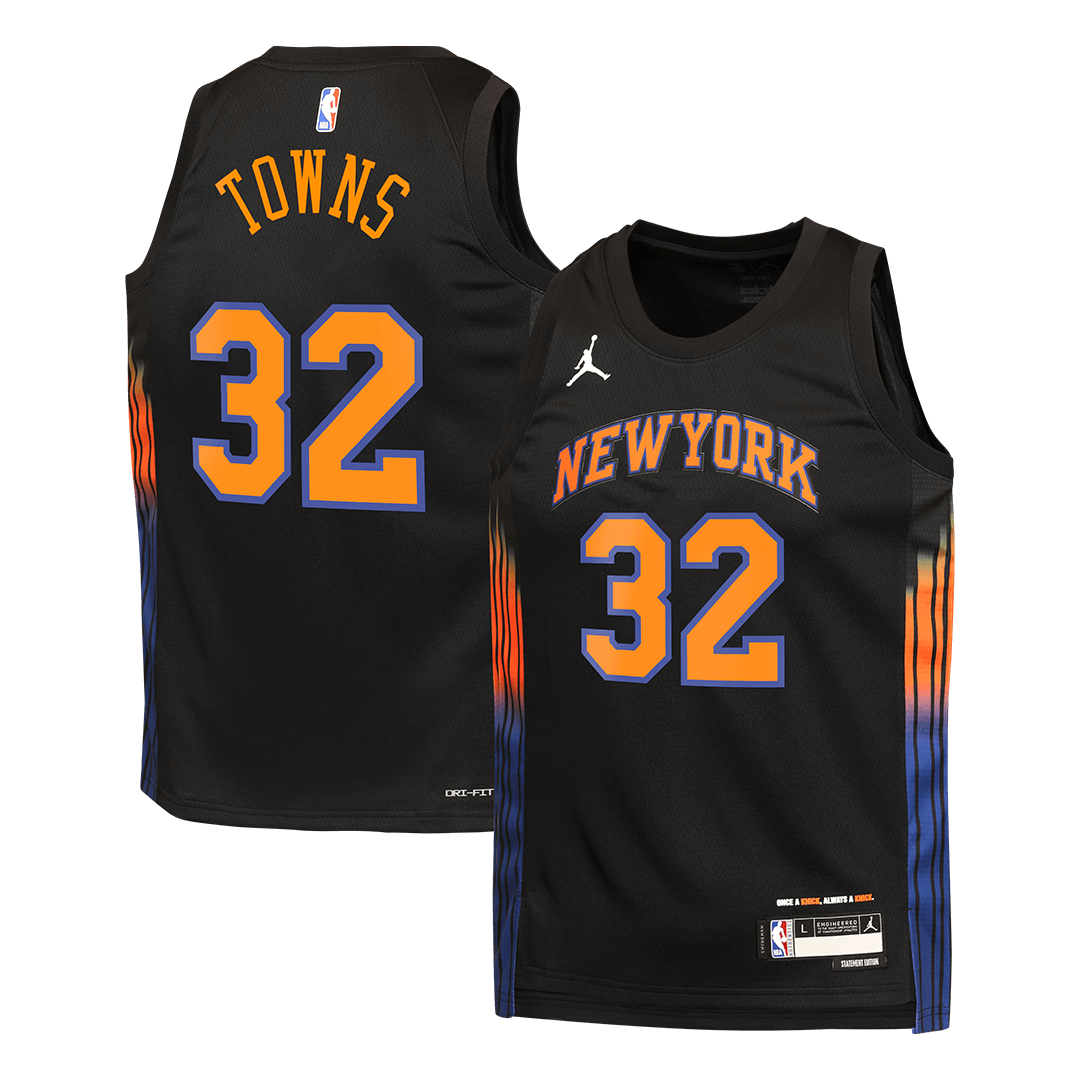 New York Knicks TOWNS #32 Swingman NBA Jersey - Statement Edition