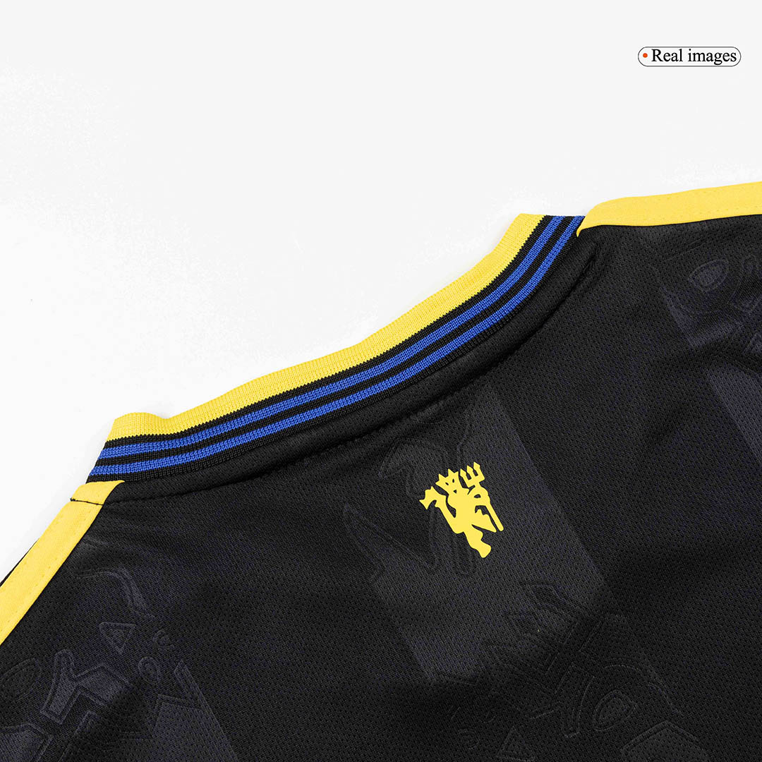 Kid's Manchester United Third Away Soccer Jersey Kit(Jersey+Shorts+Socks) 2025/26 - Image 10