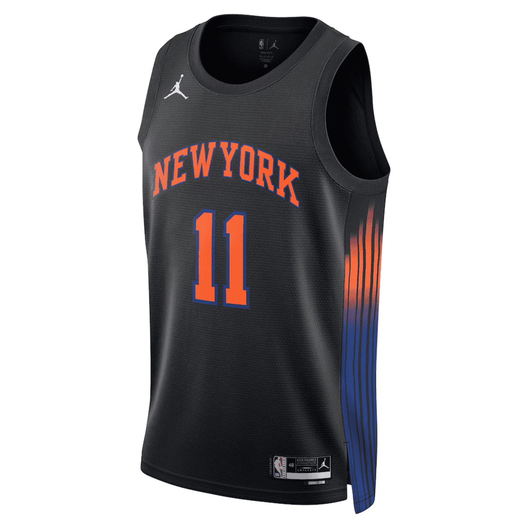 New York Knicks BRUNSON #11 Swingman NBA Jersey - Statement Edition - Image 2