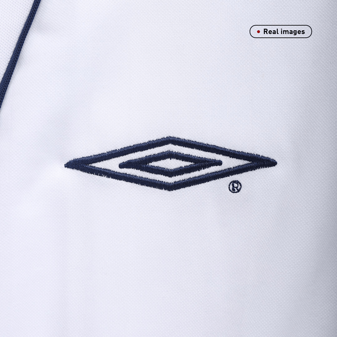 Retro SCHOLES #8 2002 England Home Soccer Jersey - Image 3