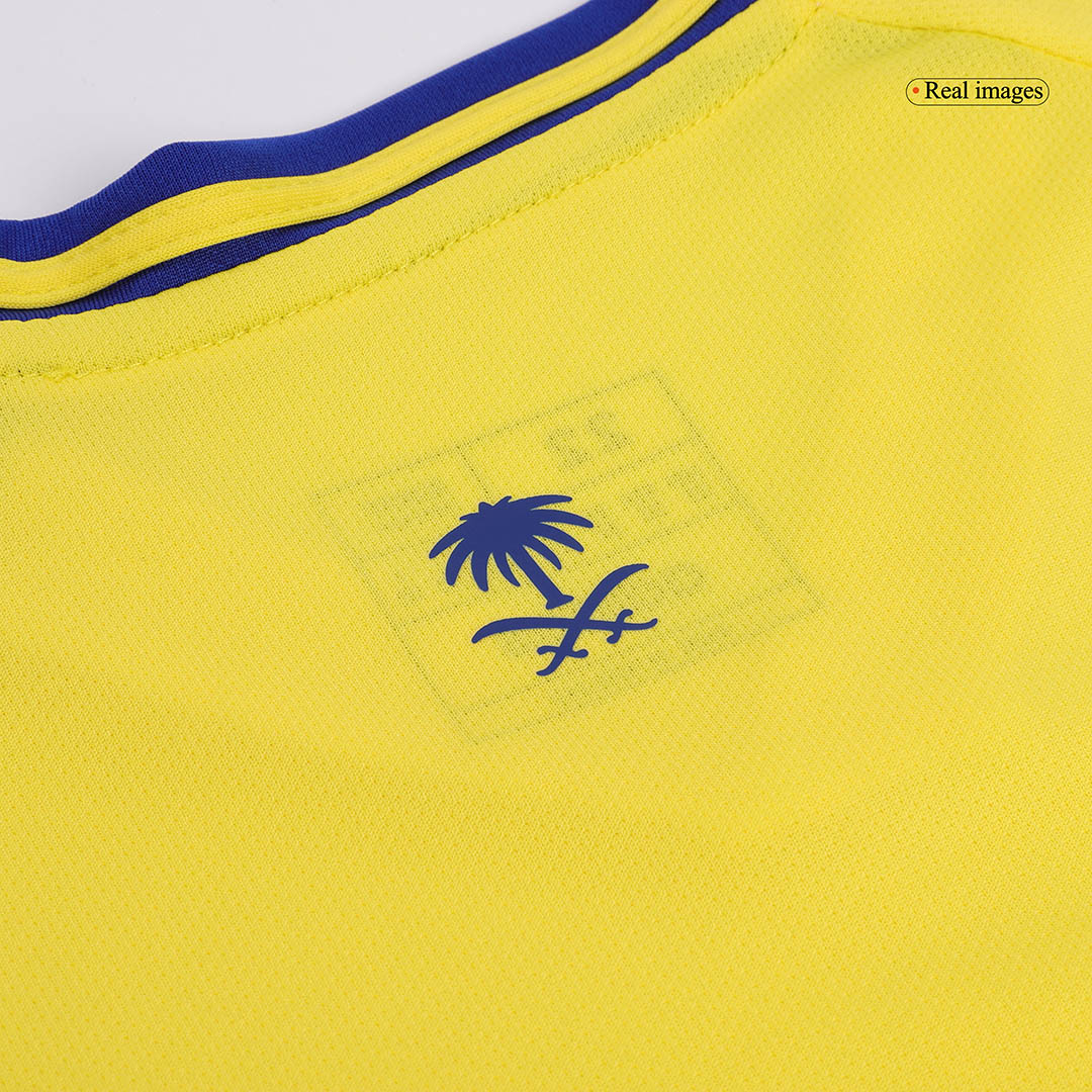 Kid's RONALDO #7 Al Nassr Home Soccer Jersey Kit(Jersey+Shorts+Socks) 2024/25 - Image 15
