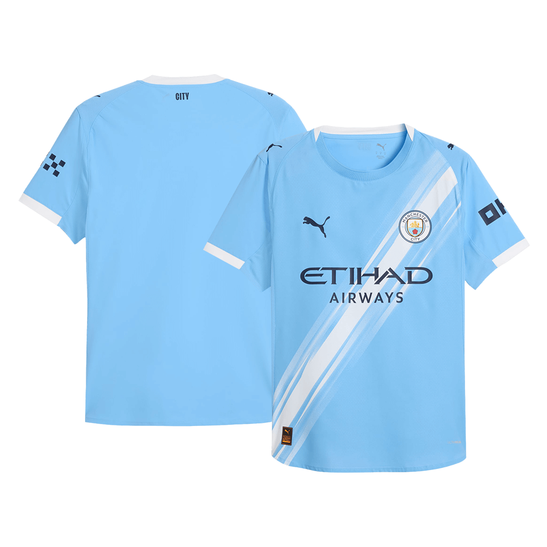 Manchester City Home Soccer Jersey 2025/26 Player Version - Image 3