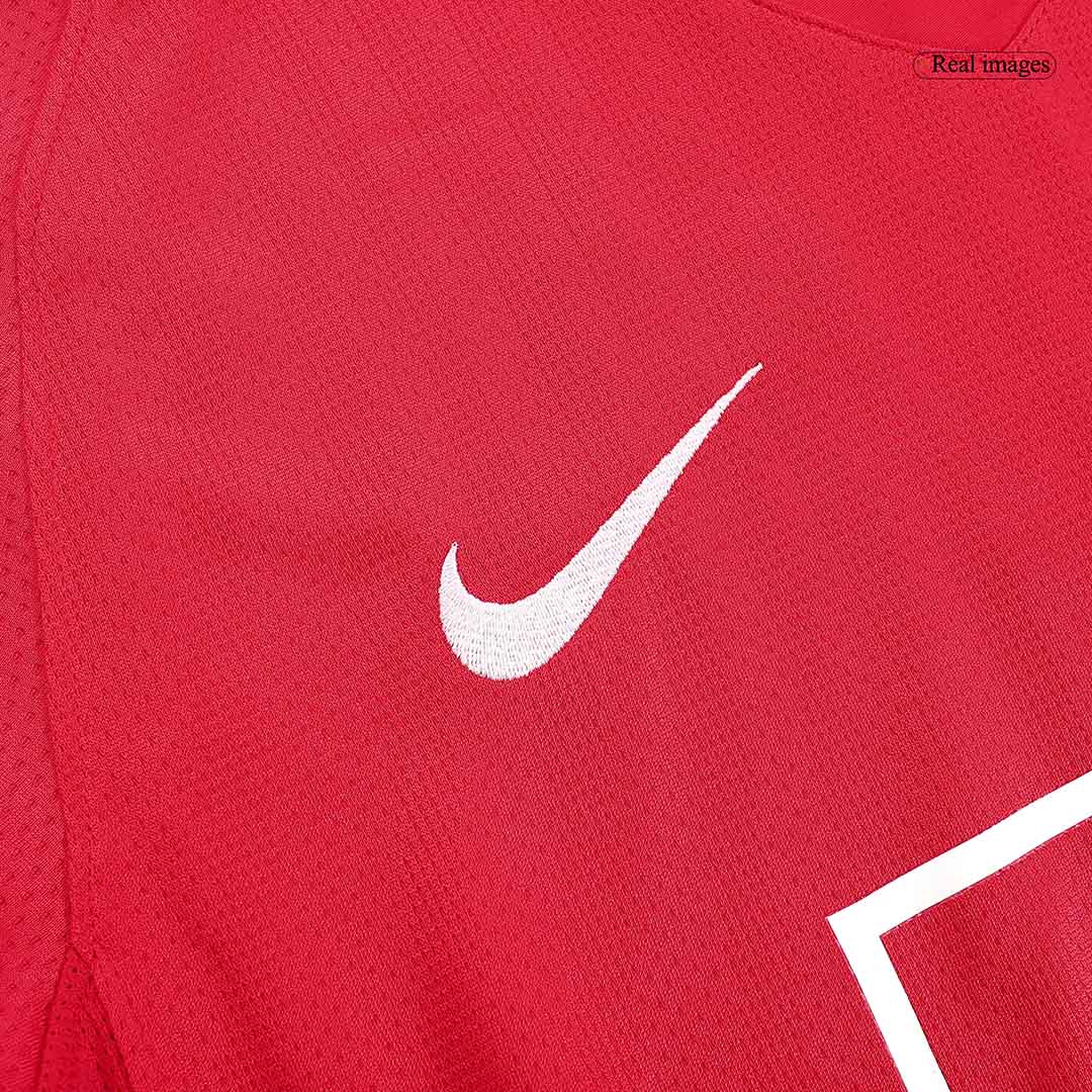 Retro RONALDO #7 2007/08 Manchester United Home Long Sleeve Soccer Jersey - Image 5