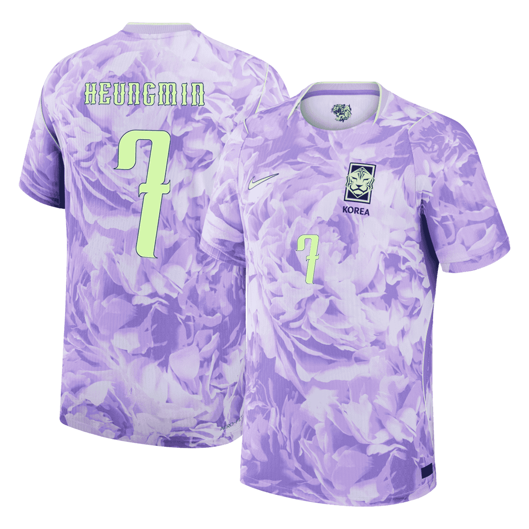 HEUNGMIN #7 South Korea Away Soccer Jersey 2026 Player Version