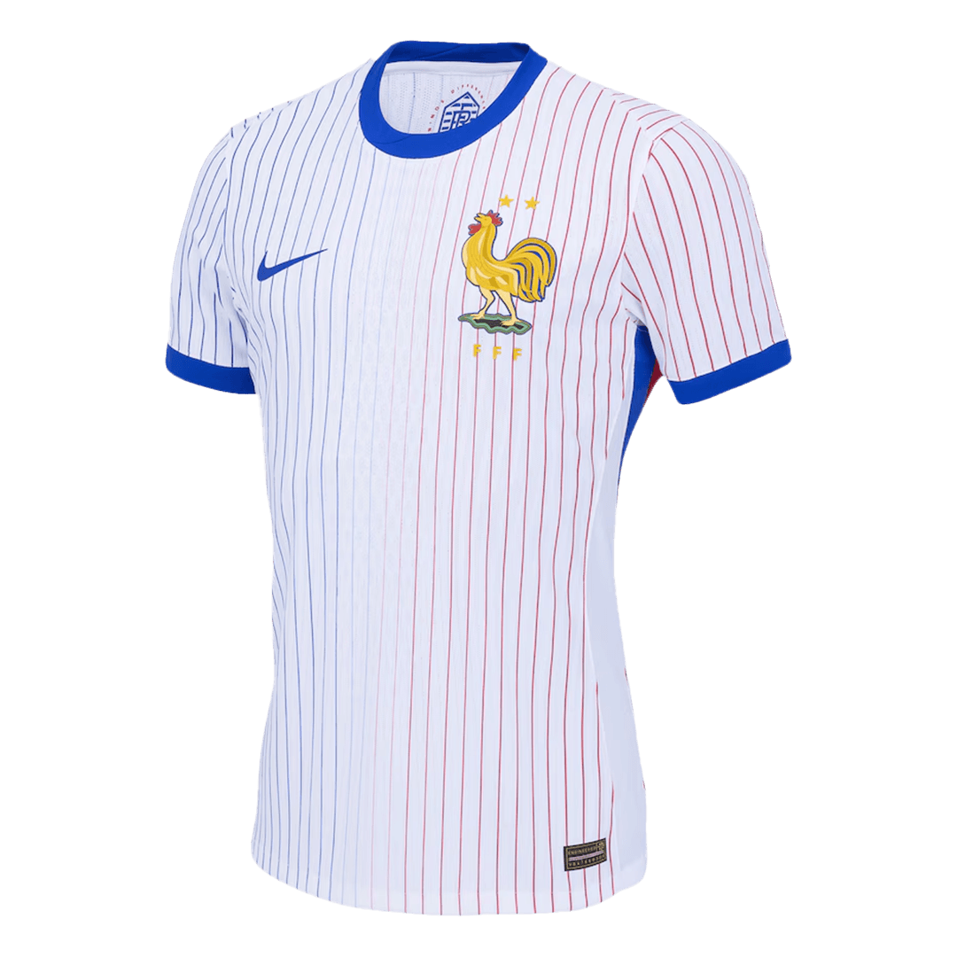 Authentic France Away Soccer Jersey Euro 2024