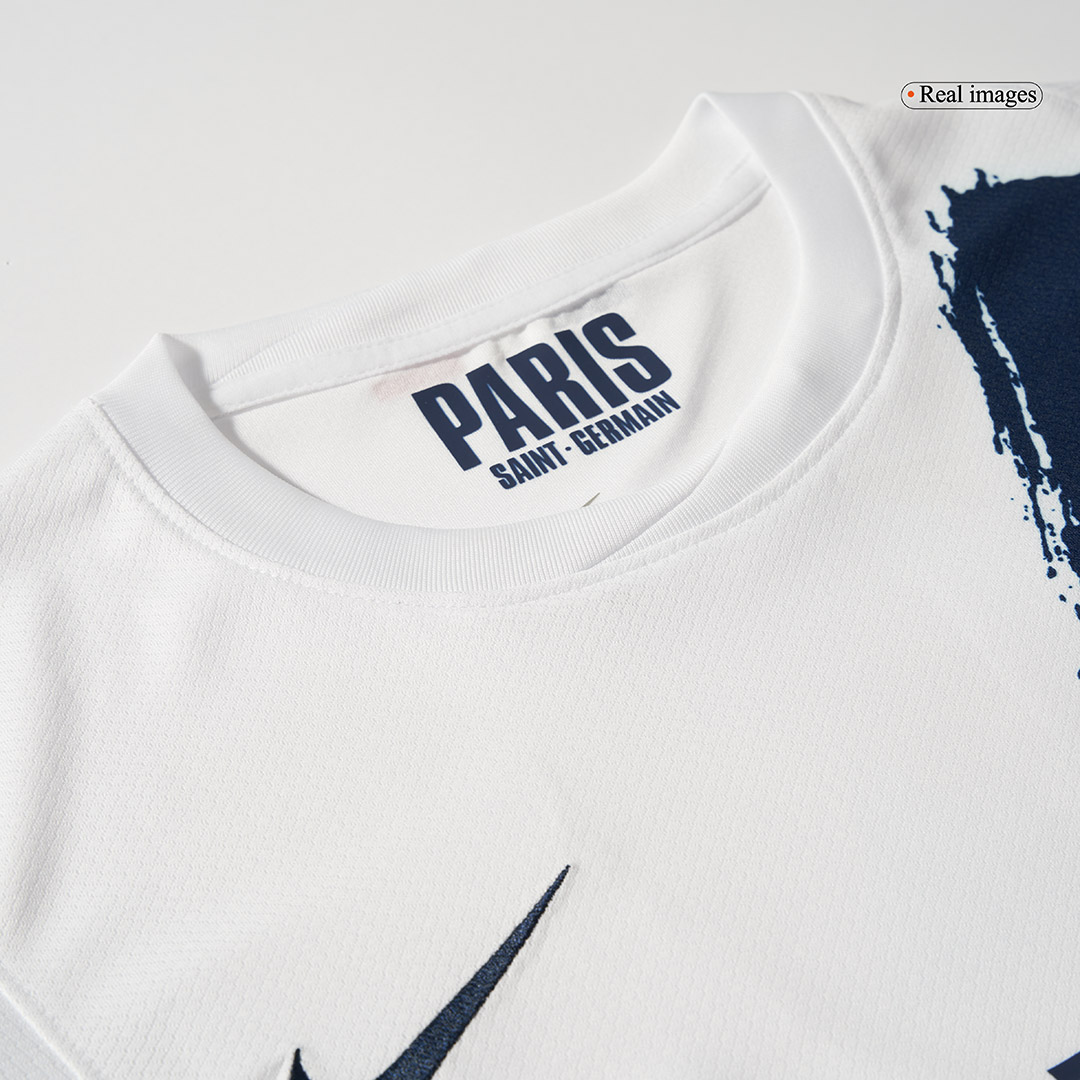 KVARATSKHELIA #7 PSG Away Soccer Jersey 2024/25 - Image 7