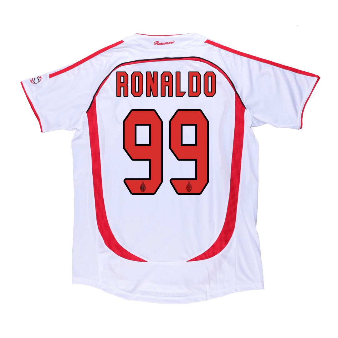 Retro RONALDO #99 2006/07 AC Milan Away Soccer Jersey