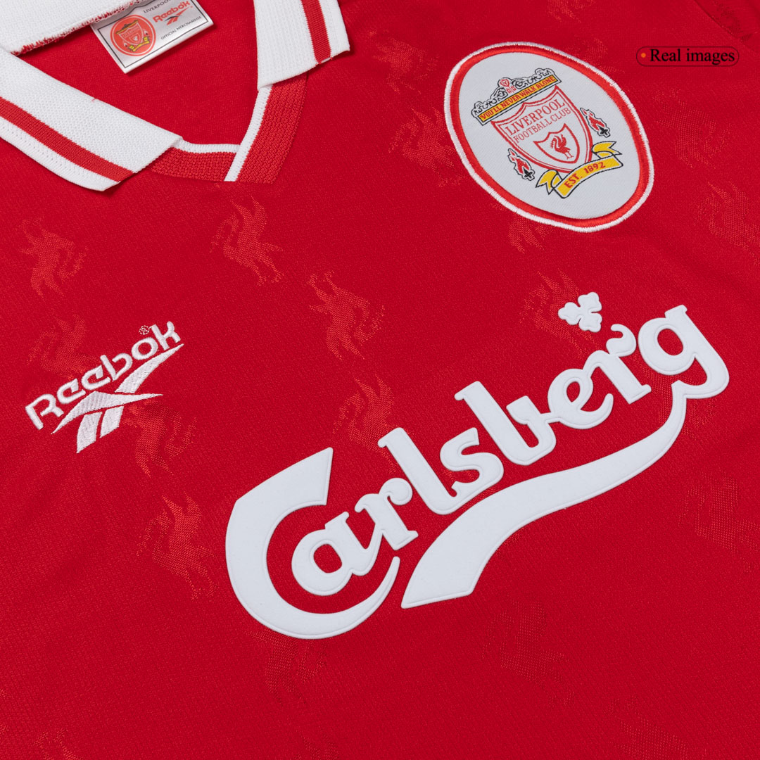 Retro 1996/97 Liverpool Home Soccer Jersey - Image 6