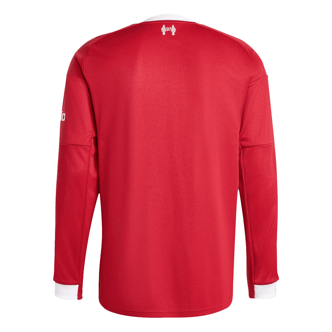 Liverpool Home Long Sleeve Soccer Jersey 2025/26 - Image 2