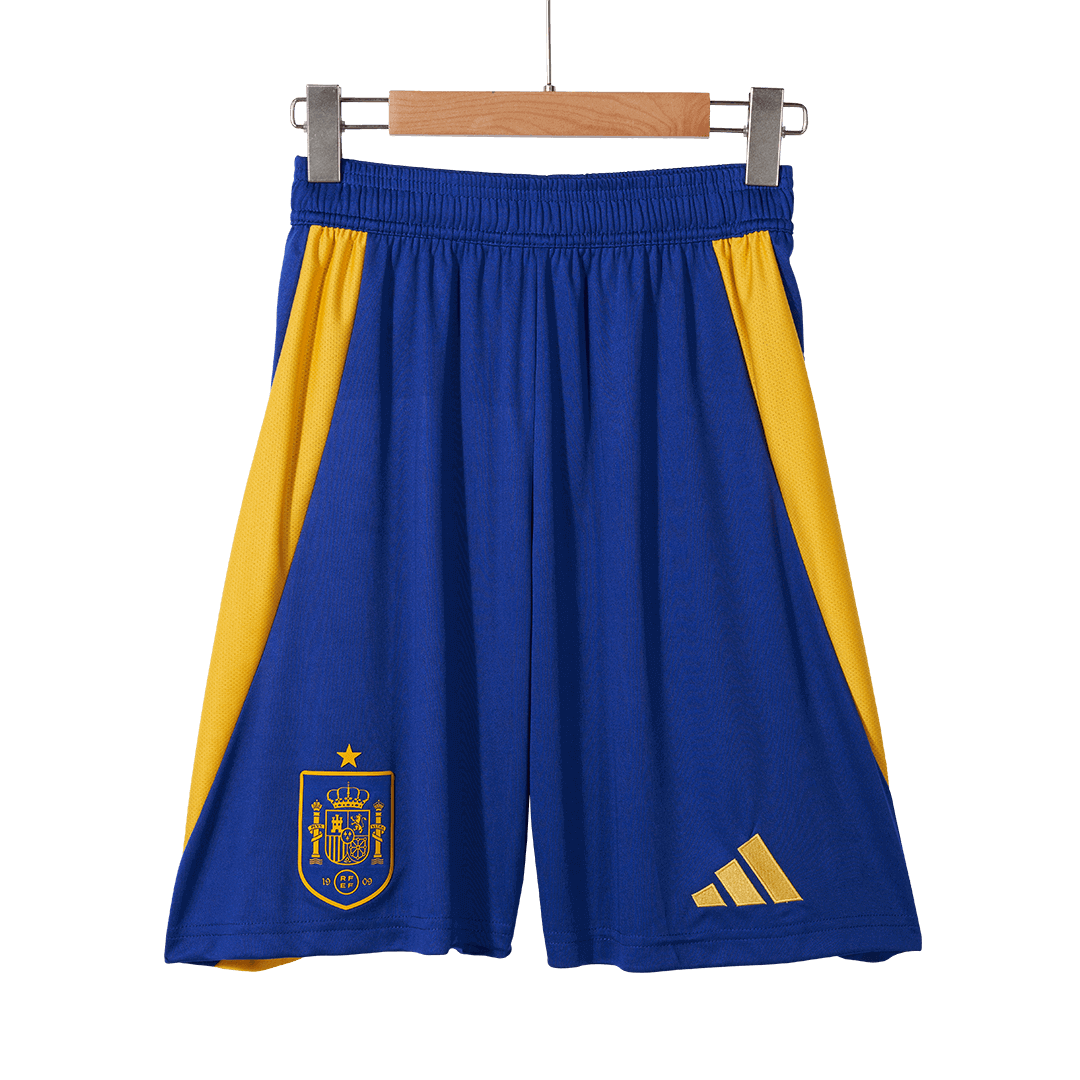 Spain Home Soccer Shorts Euro 2024 - Image 3