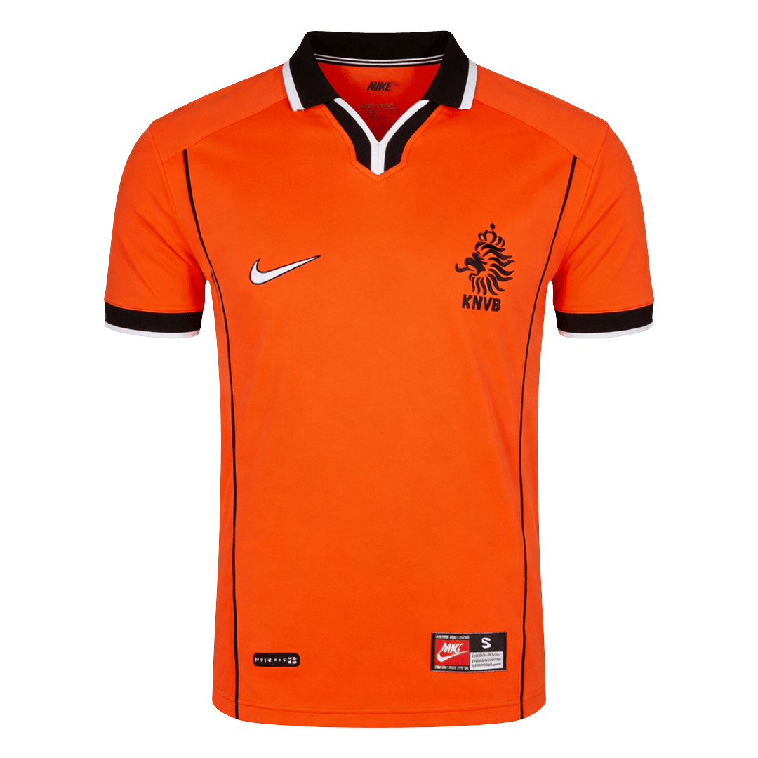 Retro 1998 Netherlands Home Soccer Jersey