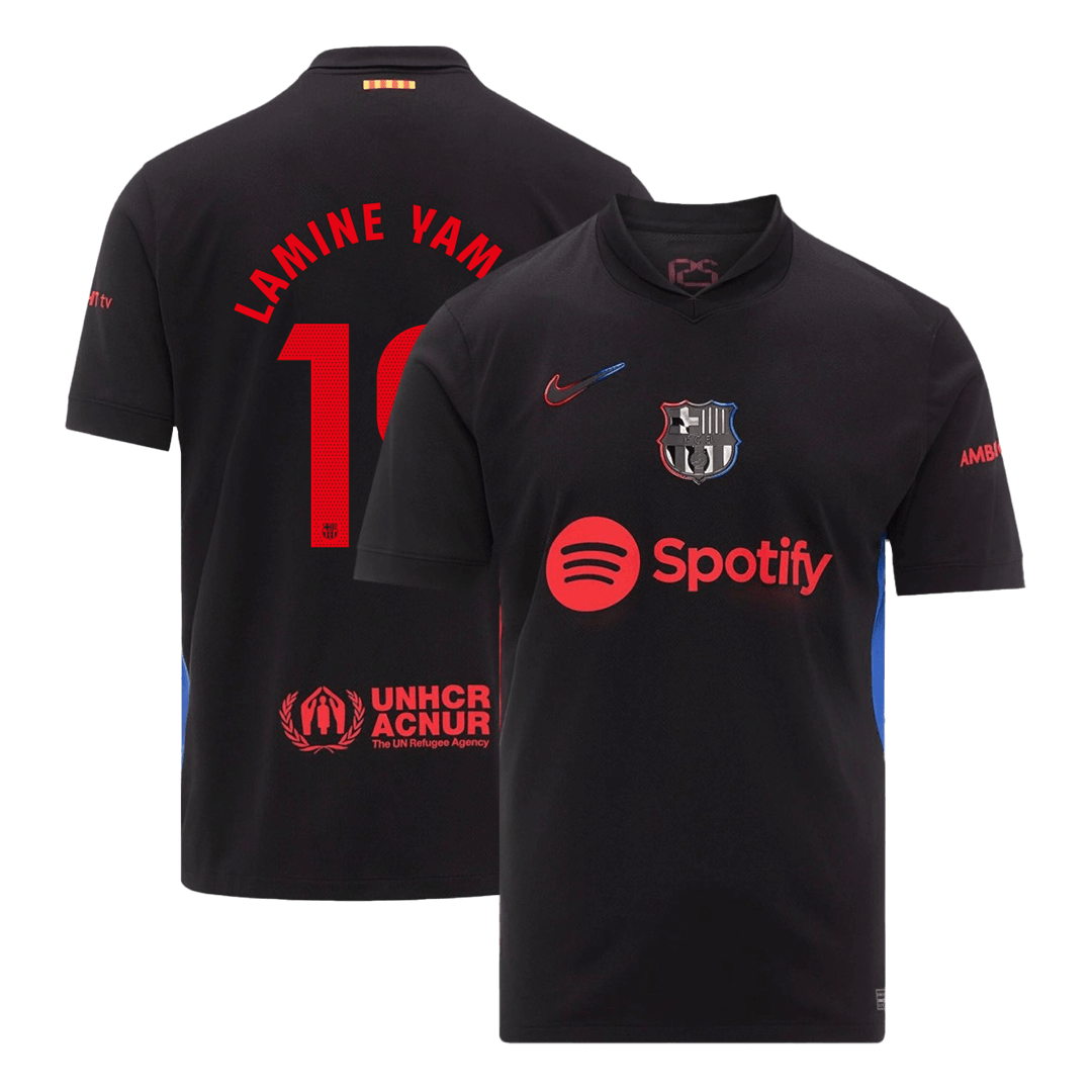 LAMINE YAMAL #19 Barcelona Away Soccer Jersey 2024/25 - Image 2