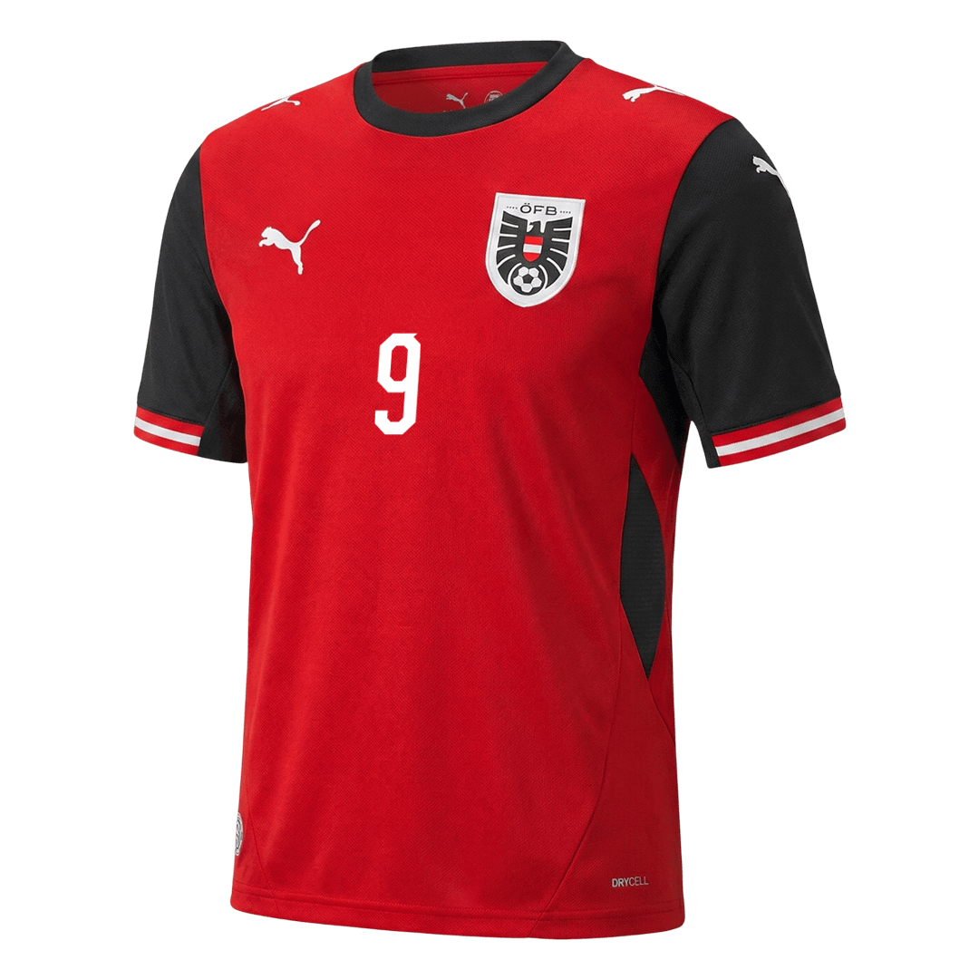 SABITZER #9 Austria Home Soccer Jersey 2026 - Image 3