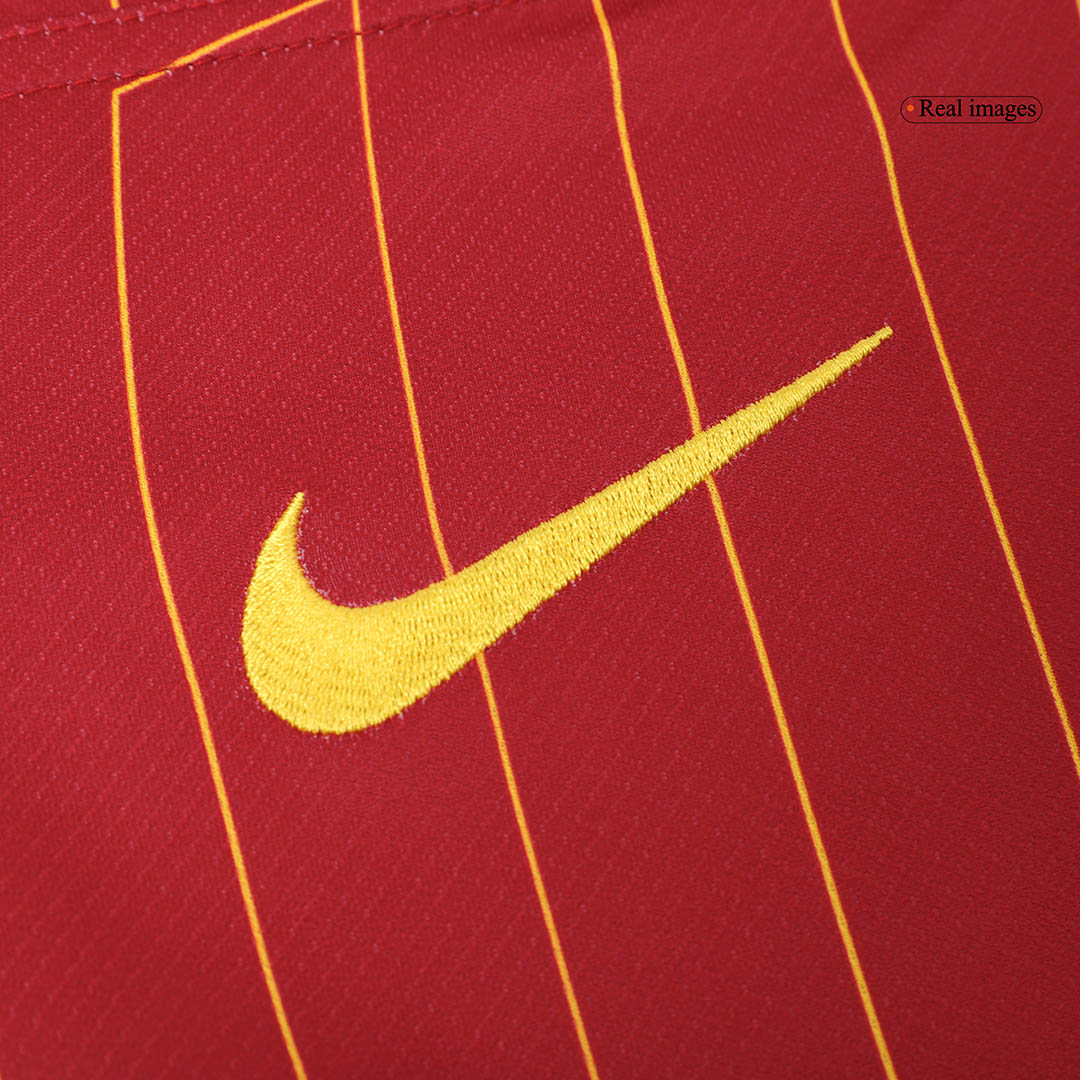 M.SALAH #11 Liverpool Home Soccer Jersey 2024/25 -UCL - Image 4