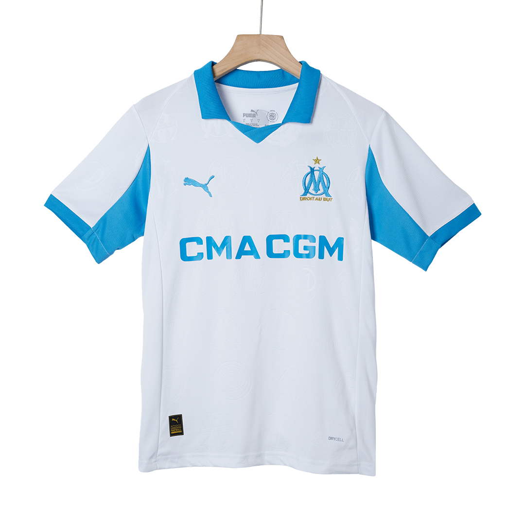 RABIOT #25 Marseille Home Soccer Jersey 2025/26 - Image 5