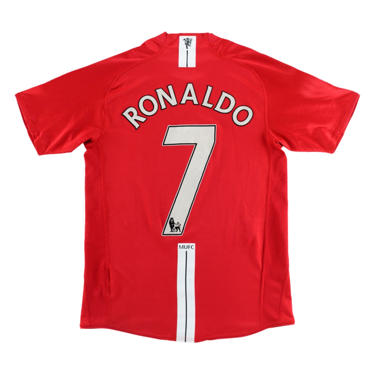 Retro RONALDO #7 2007/08 Manchester United Home Soccer Jersey