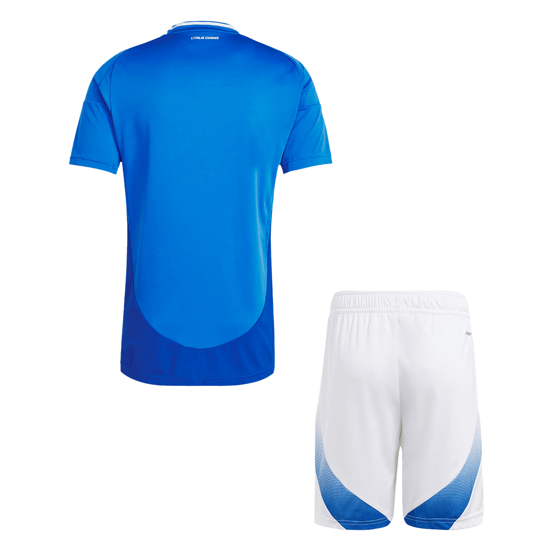 Italy Home Soccer Jersey Kit(Jersey+Shorts) Euro 2024 - Image 2
