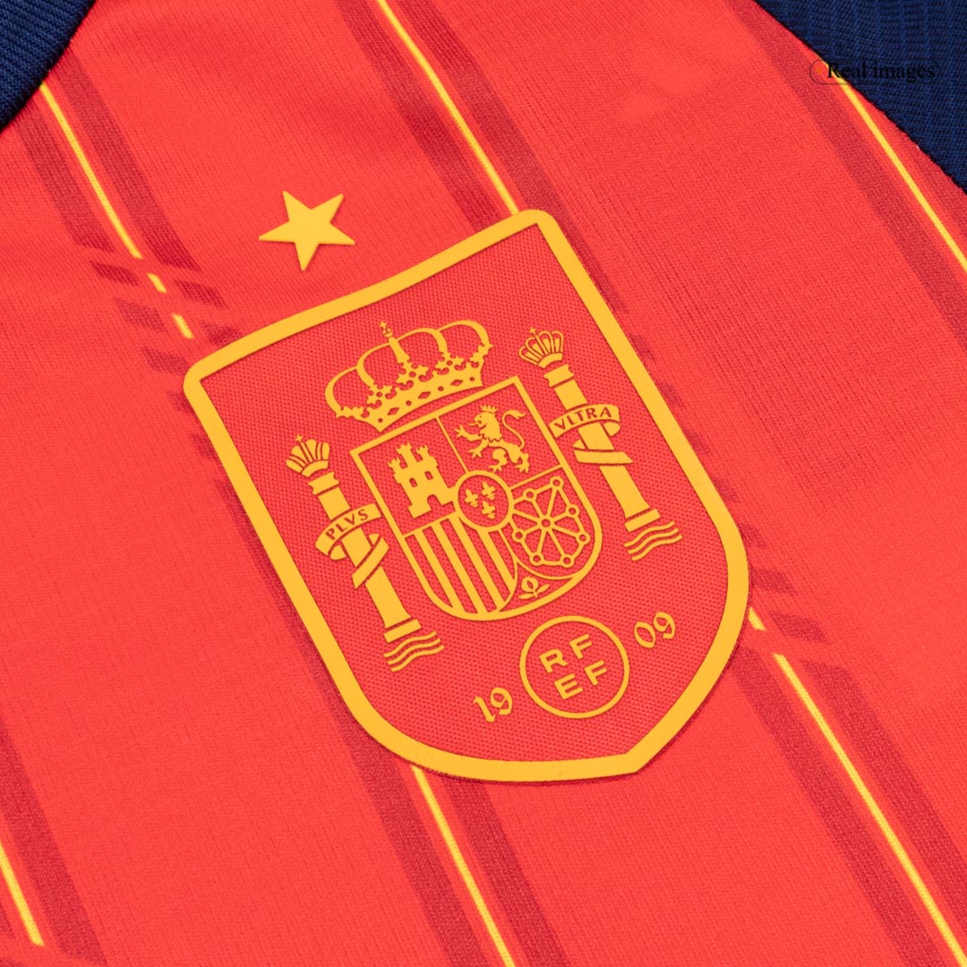 Kid's Spain Home Soccer Jersey Kit(Jersey+Shorts+Socks) 2026 - Image 4