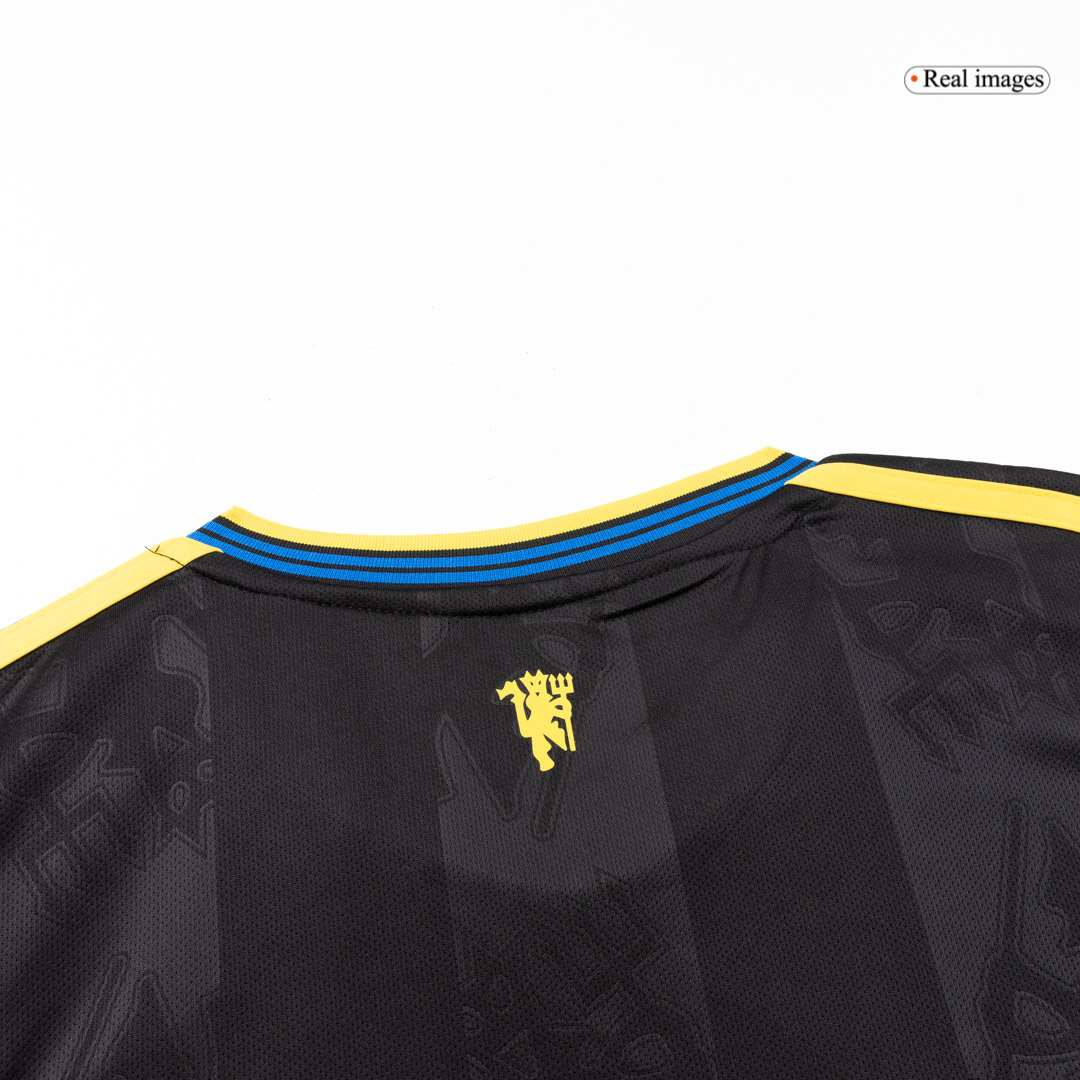Manchester United Third Away Long Sleeve Soccer Jersey 2025/26 - Image 11