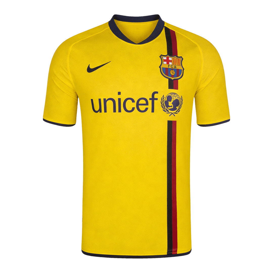 Retro 2008/10 Barcelona Away Soccer Jersey