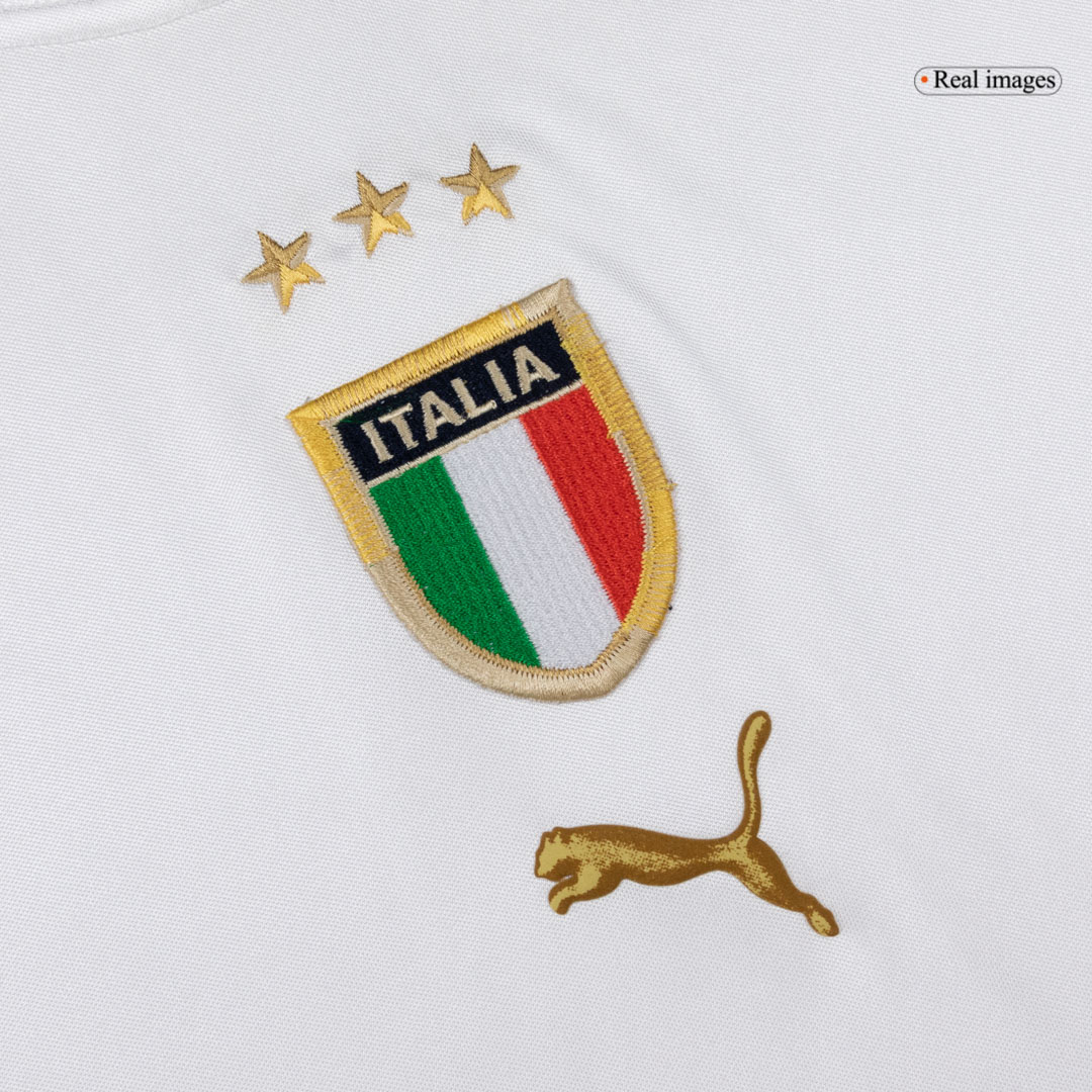 Retro 2004 Italy Away Soccer Jersey - Image 6