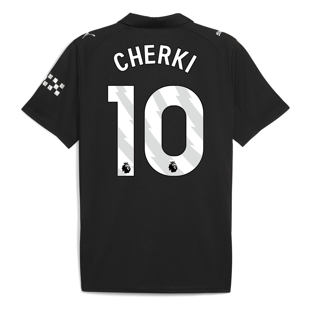 CHERKI #10 Manchester City Away Soccer Jersey 2025/26 - Image 3
