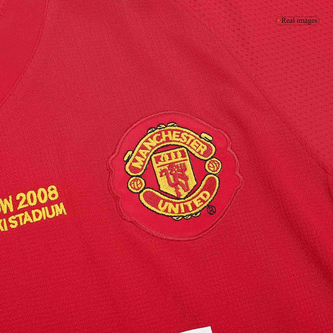 Retro RONALDO #7 2007/08 Manchester United Home Soccer Jersey - Image 9