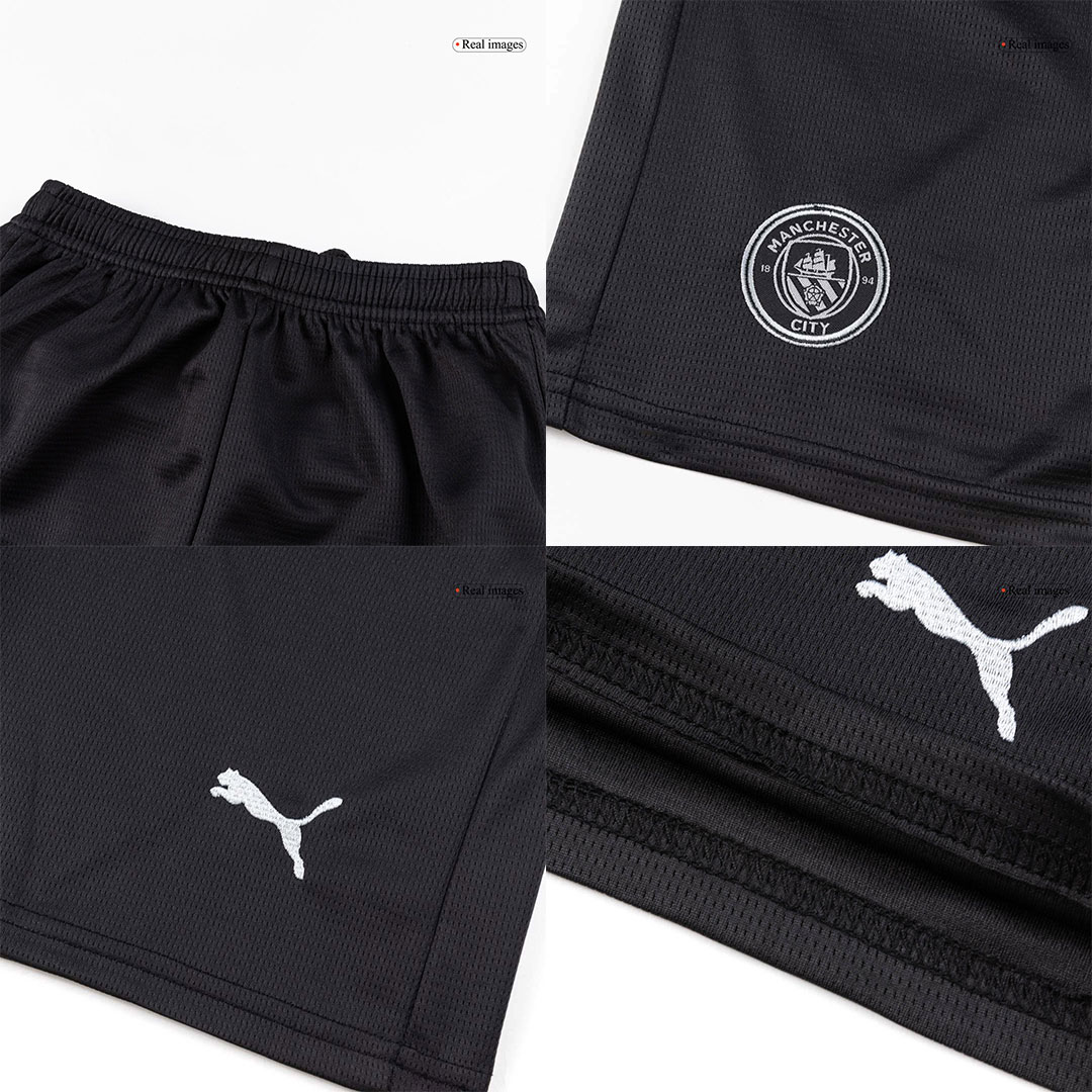 Kid's Manchester City Away Soccer Jersey Kit(Jersey+Shorts+Socks) 2025/26 - Image 10