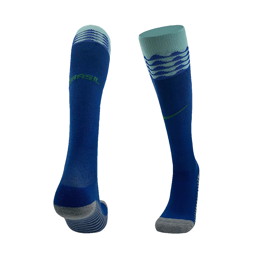 Kid's Brazil Away Soccer Socks 2024