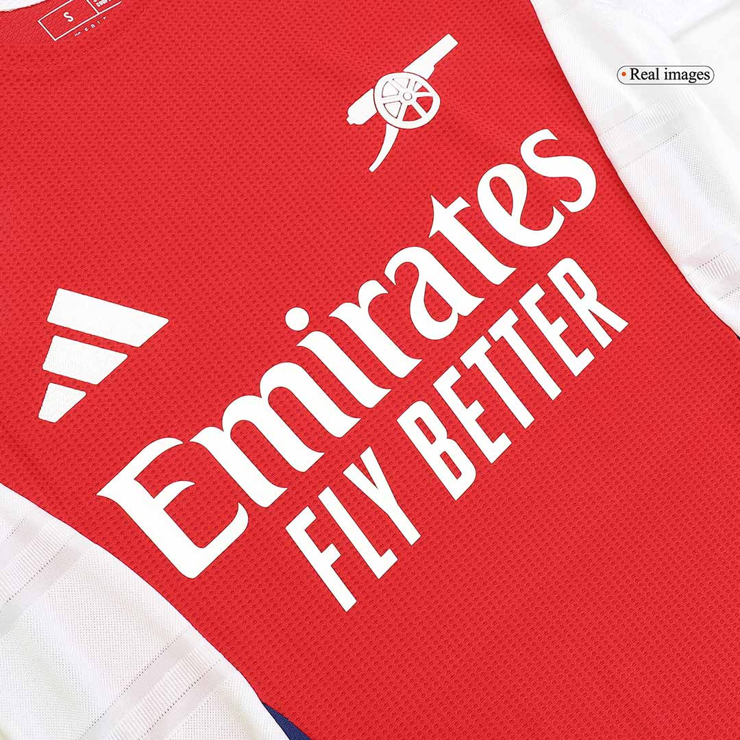 RICE #41 Arsenal Home Soccer Jersey 2024/25 Player Version - Image 9
